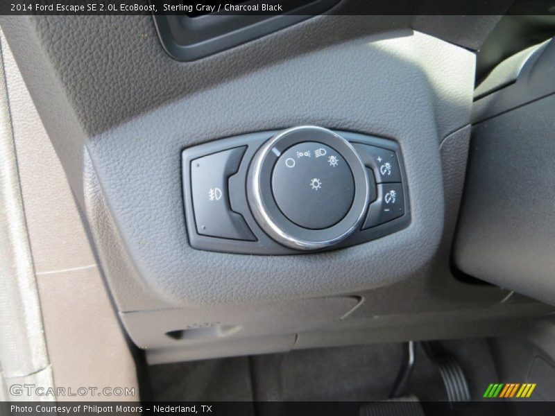 Sterling Gray / Charcoal Black 2014 Ford Escape SE 2.0L EcoBoost