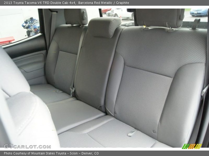 Barcelona Red Metallic / Graphite 2013 Toyota Tacoma V6 TRD Double Cab 4x4