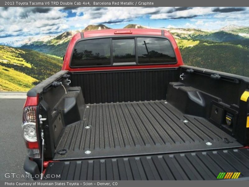 Barcelona Red Metallic / Graphite 2013 Toyota Tacoma V6 TRD Double Cab 4x4