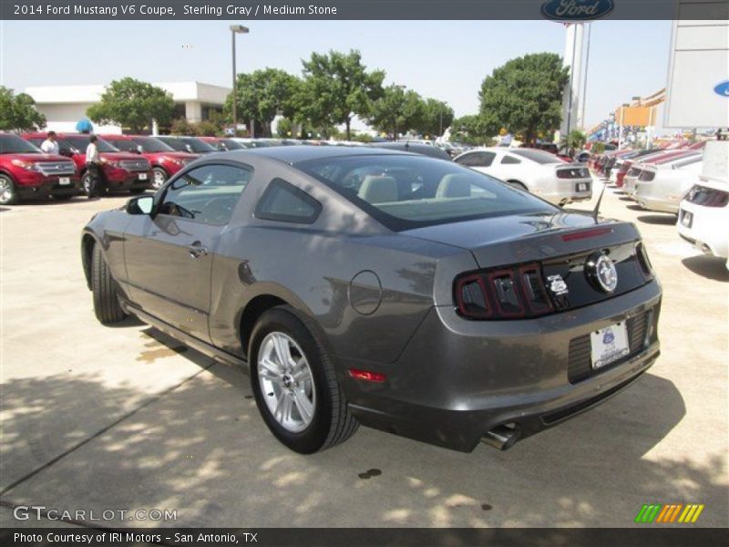 Sterling Gray / Medium Stone 2014 Ford Mustang V6 Coupe