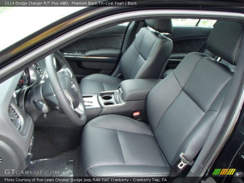 Front Seat of 2014 Charger R/T Plus AWD