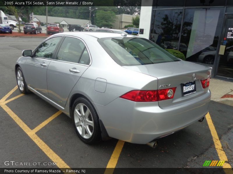 Satin Silver Metallic / Ebony 2005 Acura TSX Sedan