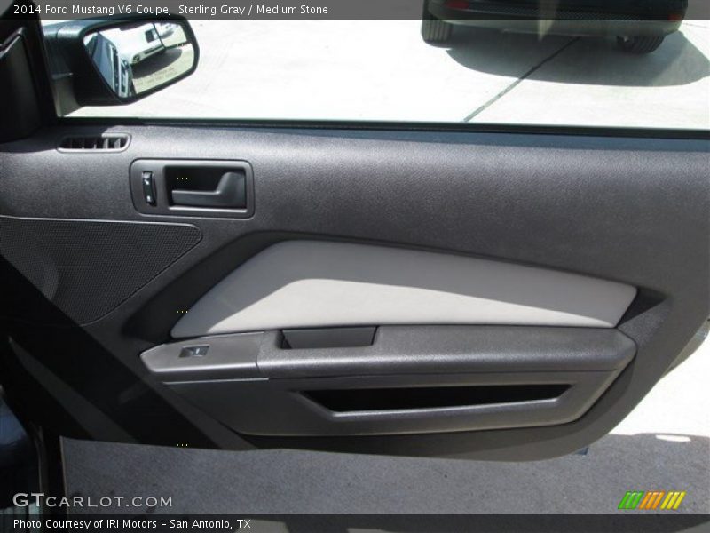 Sterling Gray / Medium Stone 2014 Ford Mustang V6 Coupe