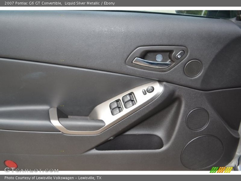 Liquid Silver Metallic / Ebony 2007 Pontiac G6 GT Convertible