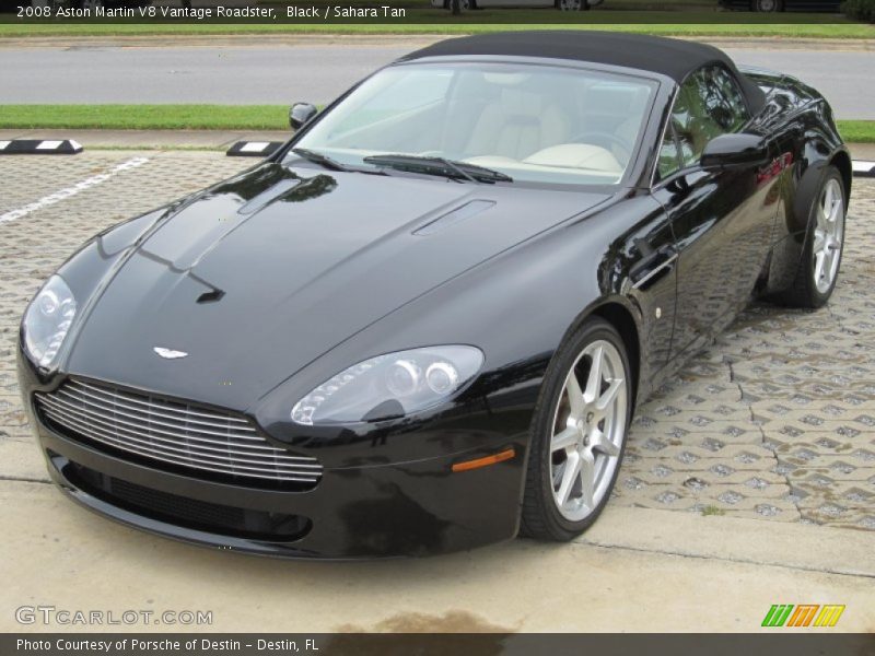 Front 3/4 View of 2008 V8 Vantage Roadster