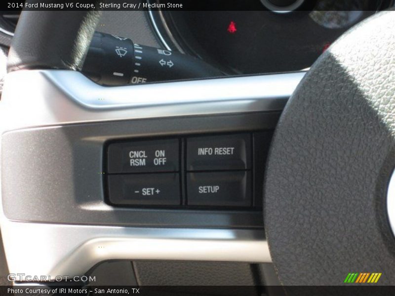 Sterling Gray / Medium Stone 2014 Ford Mustang V6 Coupe