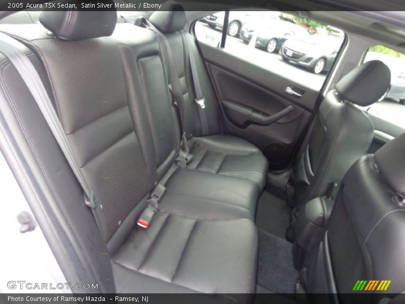 Satin Silver Metallic / Ebony 2005 Acura TSX Sedan