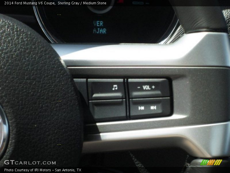 Sterling Gray / Medium Stone 2014 Ford Mustang V6 Coupe