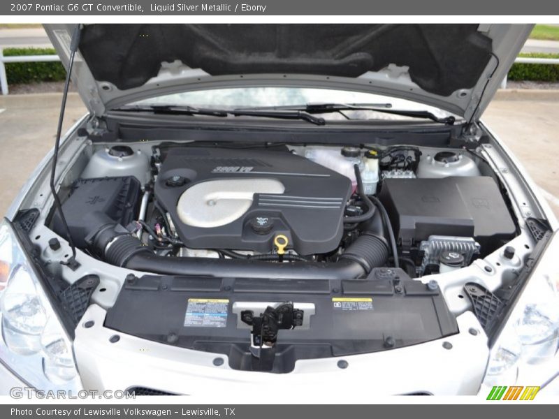 Liquid Silver Metallic / Ebony 2007 Pontiac G6 GT Convertible