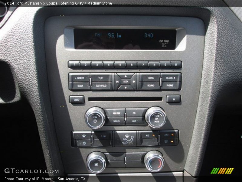 Sterling Gray / Medium Stone 2014 Ford Mustang V6 Coupe