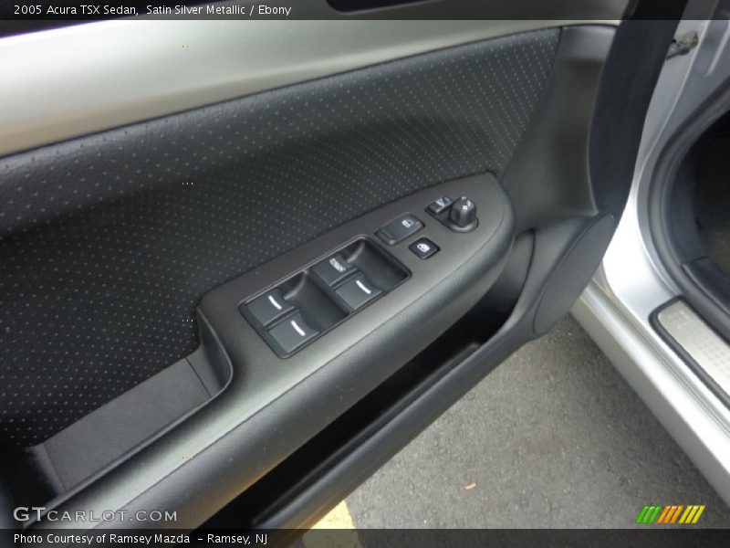 Satin Silver Metallic / Ebony 2005 Acura TSX Sedan