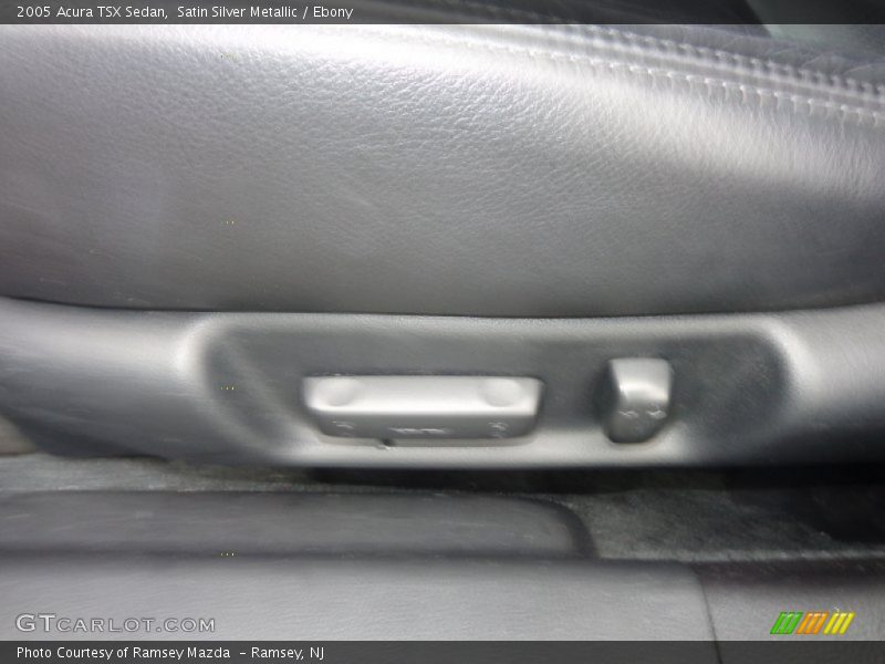Satin Silver Metallic / Ebony 2005 Acura TSX Sedan