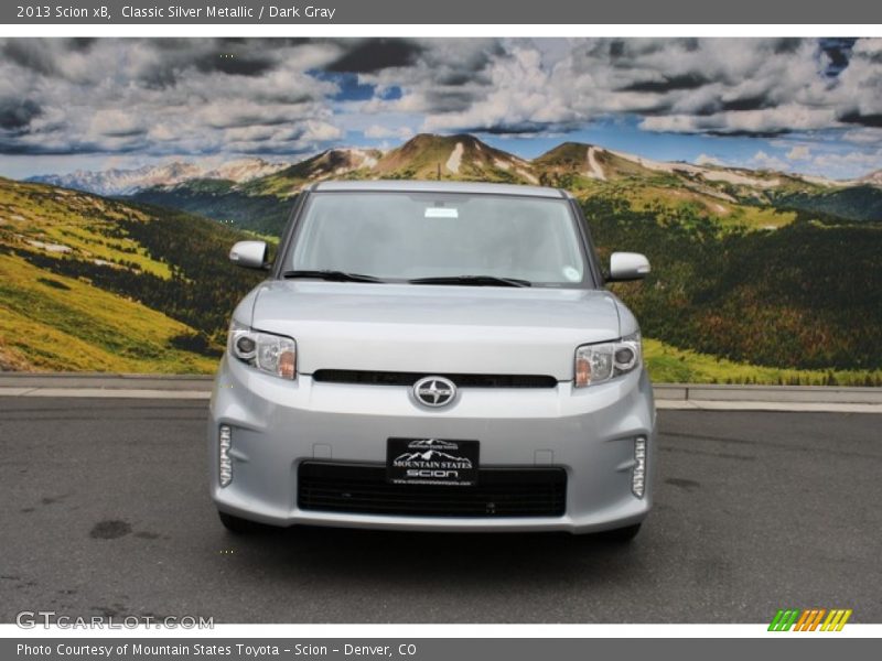 Classic Silver Metallic / Dark Gray 2013 Scion xB