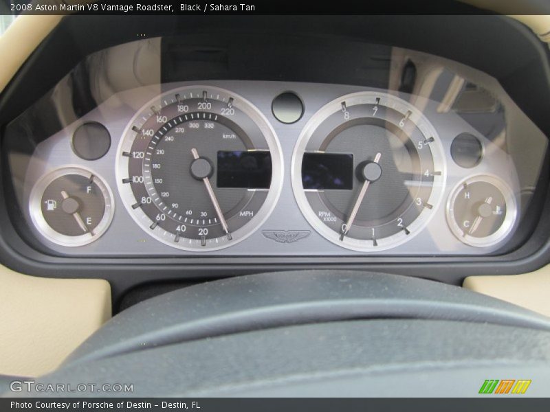  2008 V8 Vantage Roadster Roadster Gauges