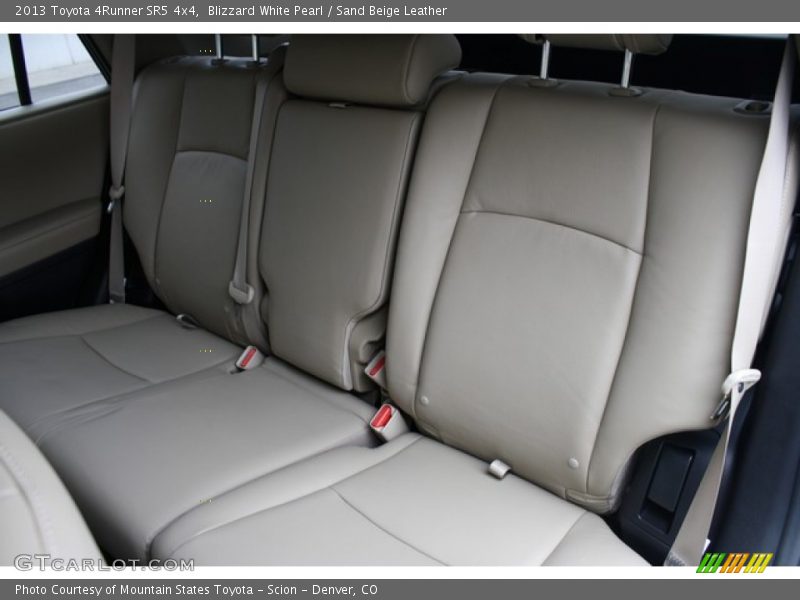 Blizzard White Pearl / Sand Beige Leather 2013 Toyota 4Runner SR5 4x4