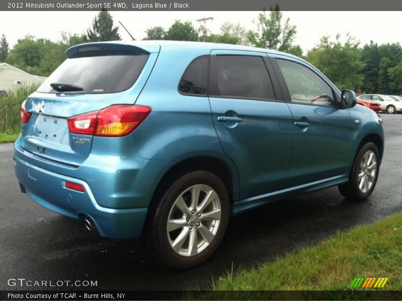 Laguna Blue / Black 2012 Mitsubishi Outlander Sport SE 4WD