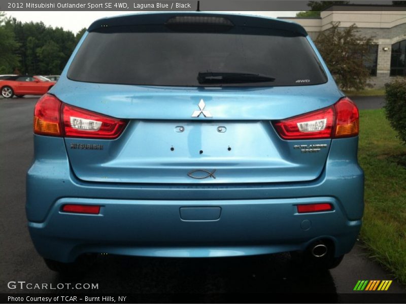 Laguna Blue / Black 2012 Mitsubishi Outlander Sport SE 4WD