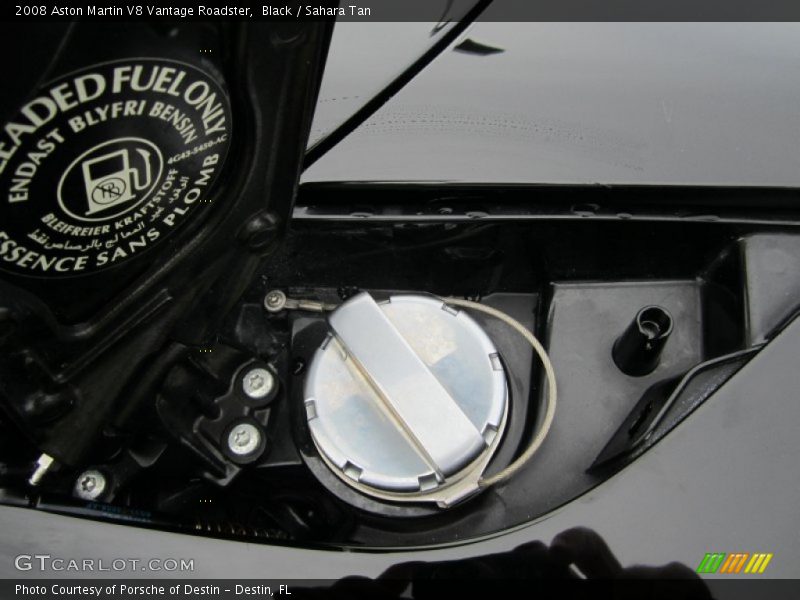 Fuel Filler - 2008 Aston Martin V8 Vantage Roadster