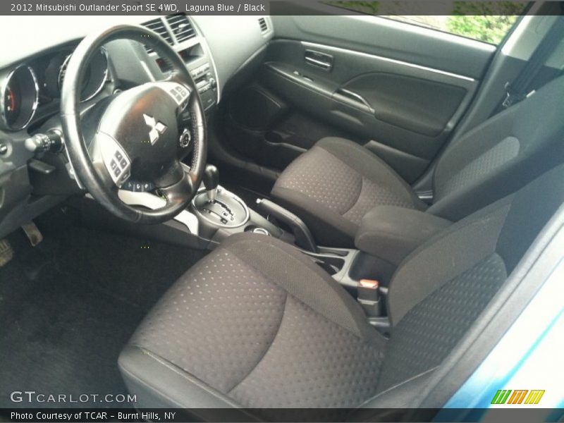 Laguna Blue / Black 2012 Mitsubishi Outlander Sport SE 4WD