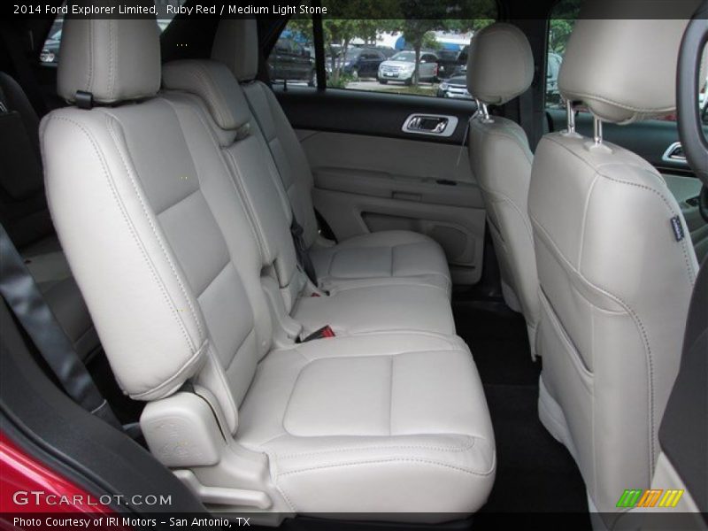 Rear Seat of 2014 Explorer Limited