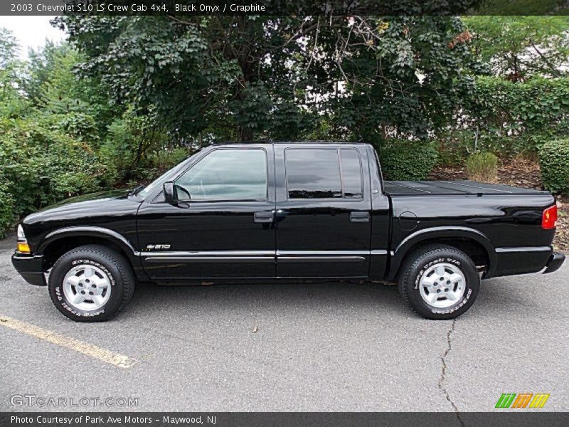  2003 S10 LS Crew Cab 4x4 Black Onyx