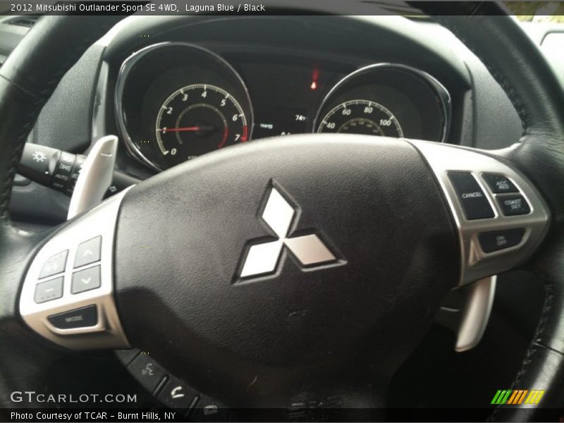 Laguna Blue / Black 2012 Mitsubishi Outlander Sport SE 4WD