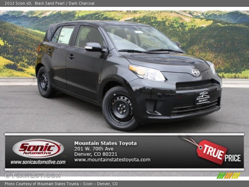 Black Sand Pearl / Dark Charcoal 2013 Scion xD