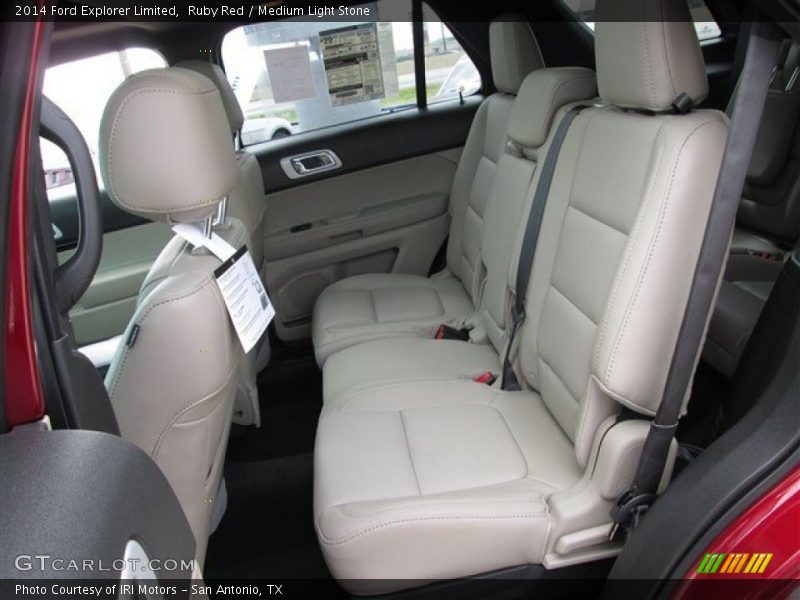 Ruby Red / Medium Light Stone 2014 Ford Explorer Limited