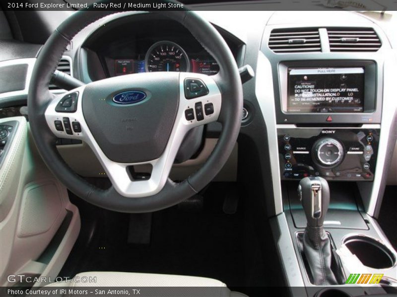 Ruby Red / Medium Light Stone 2014 Ford Explorer Limited