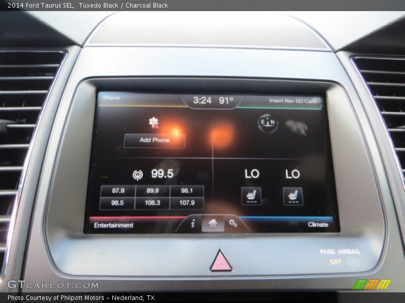 Tuxedo Black / Charcoal Black 2014 Ford Taurus SEL