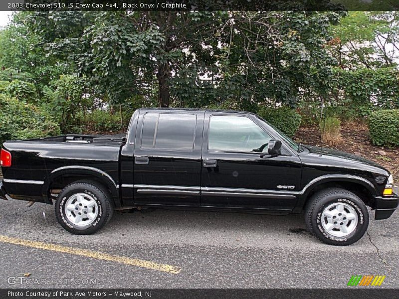  2003 S10 LS Crew Cab 4x4 Black Onyx