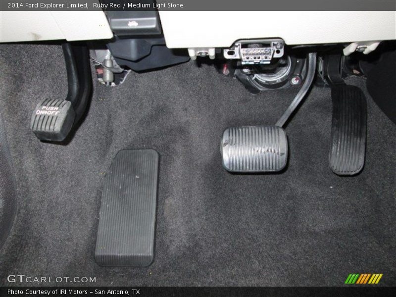 Ruby Red / Medium Light Stone 2014 Ford Explorer Limited
