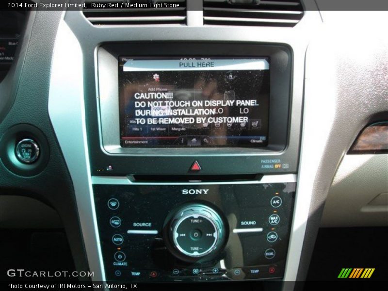 Ruby Red / Medium Light Stone 2014 Ford Explorer Limited