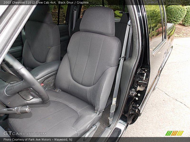 Front Seat of 2003 S10 LS Crew Cab 4x4