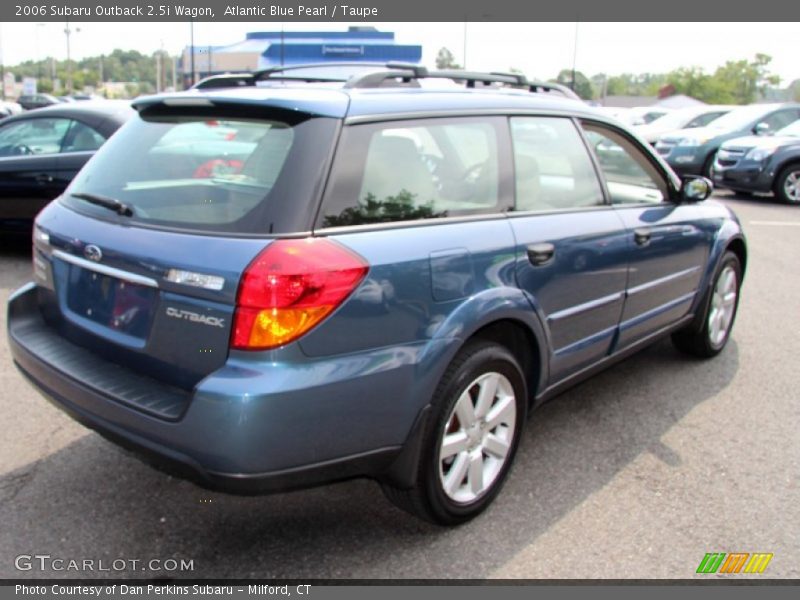 Atlantic Blue Pearl / Taupe 2006 Subaru Outback 2.5i Wagon