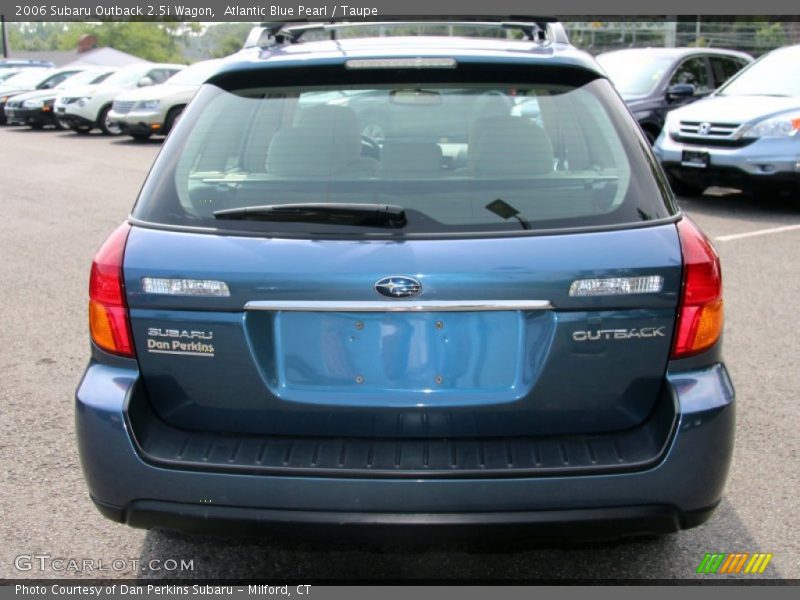 Atlantic Blue Pearl / Taupe 2006 Subaru Outback 2.5i Wagon