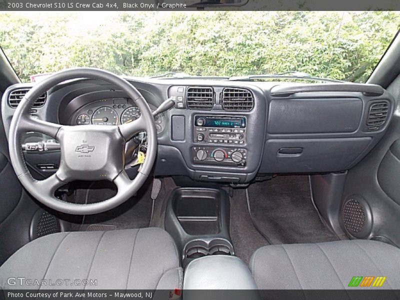 Dashboard of 2003 S10 LS Crew Cab 4x4