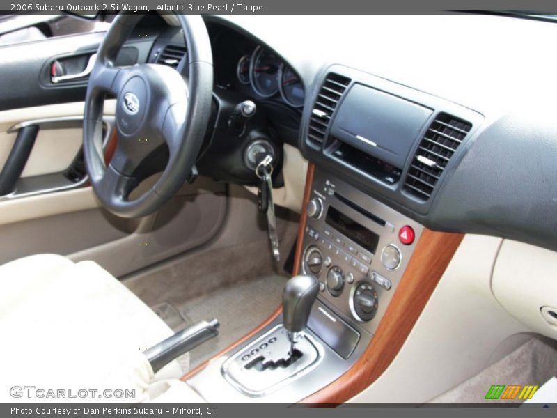 Atlantic Blue Pearl / Taupe 2006 Subaru Outback 2.5i Wagon