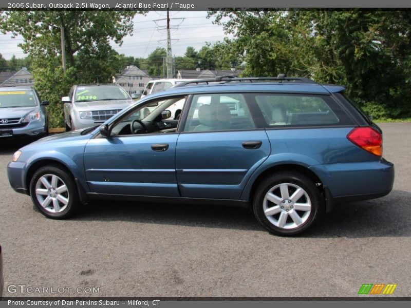 Atlantic Blue Pearl / Taupe 2006 Subaru Outback 2.5i Wagon