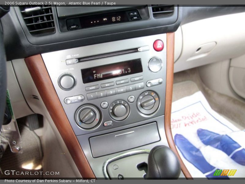 Atlantic Blue Pearl / Taupe 2006 Subaru Outback 2.5i Wagon