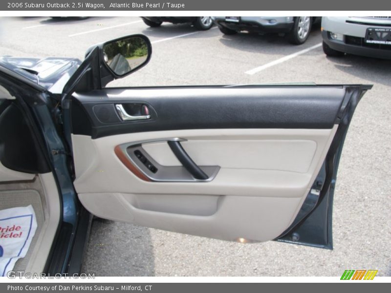 Atlantic Blue Pearl / Taupe 2006 Subaru Outback 2.5i Wagon
