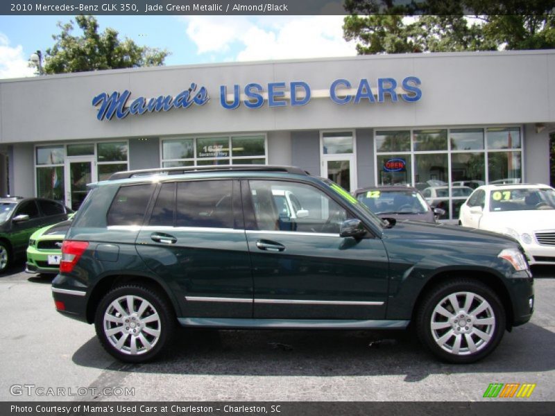 Jade Green Metallic / Almond/Black 2010 Mercedes-Benz GLK 350