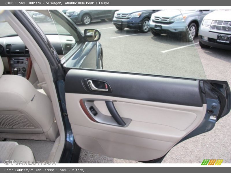 Atlantic Blue Pearl / Taupe 2006 Subaru Outback 2.5i Wagon