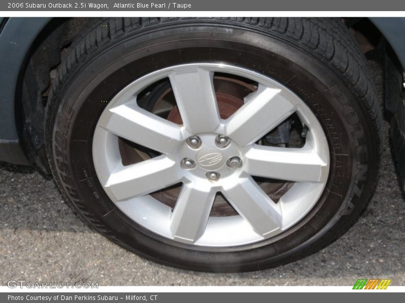 Atlantic Blue Pearl / Taupe 2006 Subaru Outback 2.5i Wagon