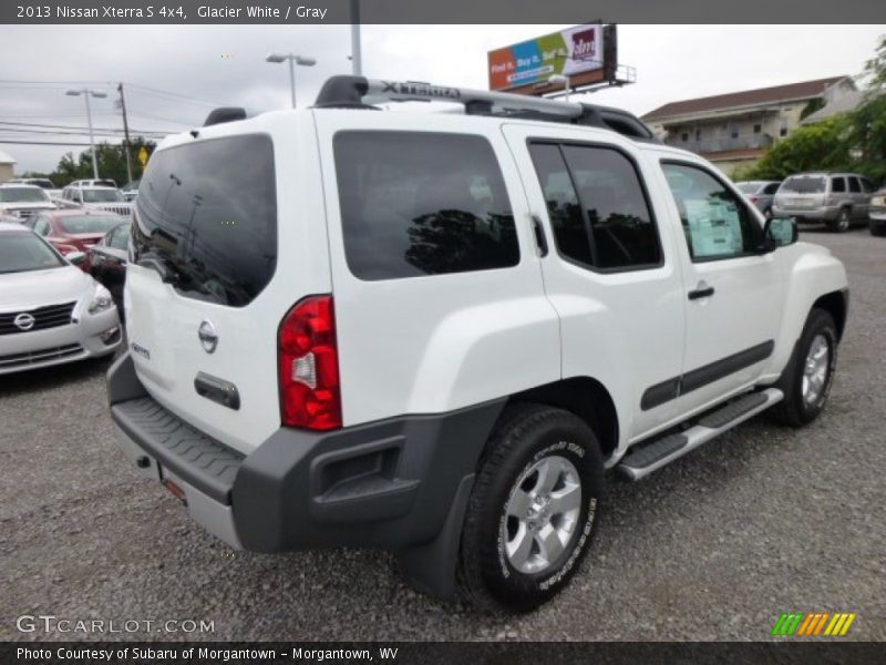 Glacier White / Gray 2013 Nissan Xterra S 4x4