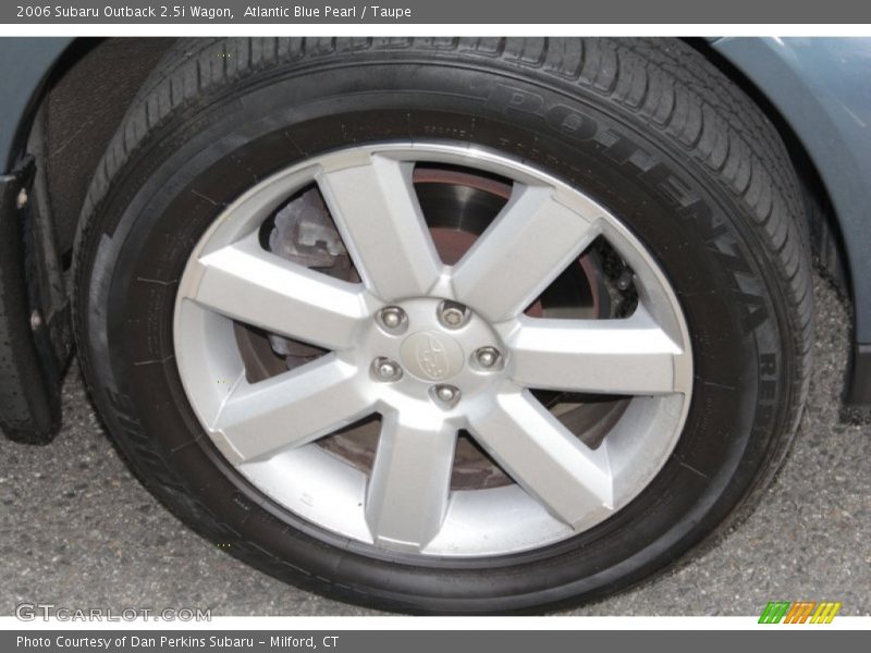 Atlantic Blue Pearl / Taupe 2006 Subaru Outback 2.5i Wagon