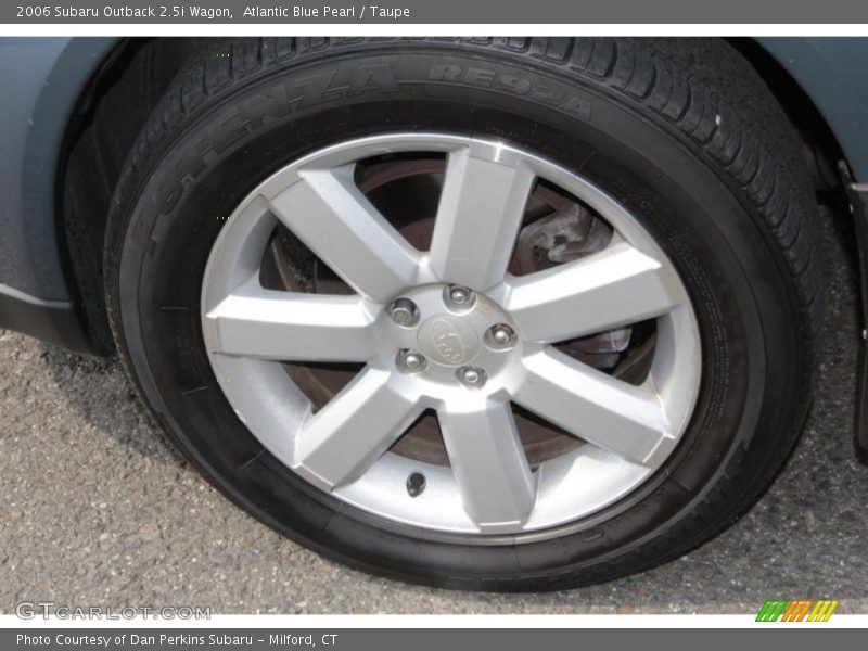 Atlantic Blue Pearl / Taupe 2006 Subaru Outback 2.5i Wagon