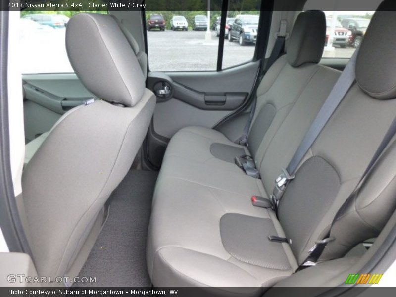 Rear Seat of 2013 Xterra S 4x4