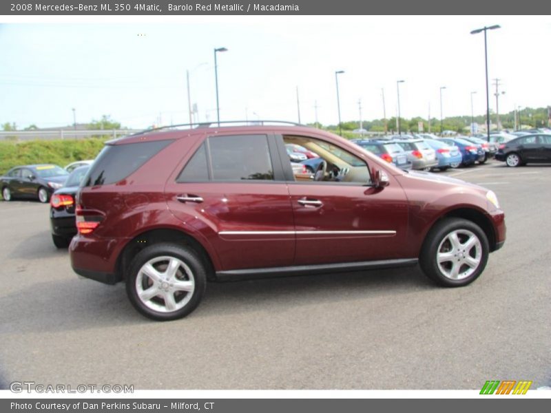 Barolo Red Metallic / Macadamia 2008 Mercedes-Benz ML 350 4Matic