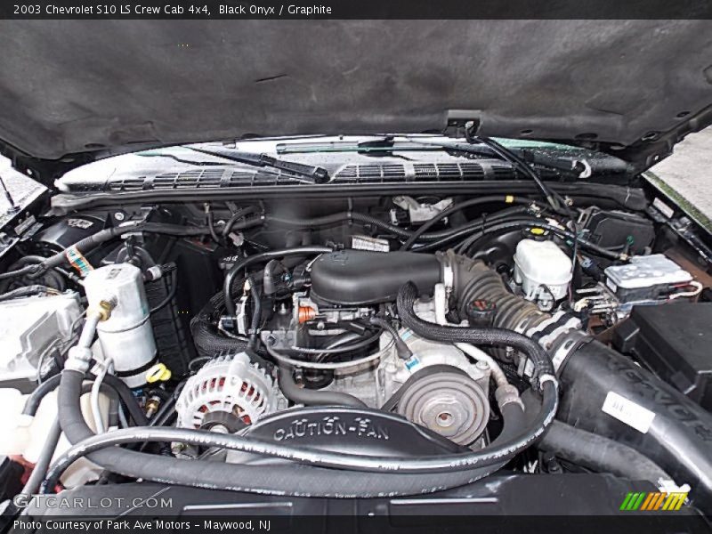  2003 S10 LS Crew Cab 4x4 Engine - 4.3 Liter OHV 12V Vortec V6